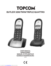 Topcom BUTLER 3200 Twin User Manual