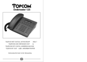 Topcom DESKMASTER 125 User Manual