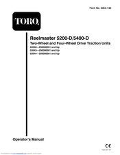 Toro Reelmaster 5200-D Operator's Manual