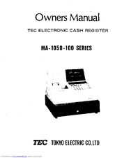 TEC MA-1050-100 Series Owner's Manual