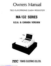TEC MA-132 SERIES Owner's Manual