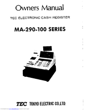 Tec MA-290 Owner's Manual