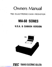 TEC MA-68 SERIES Owner's Manual