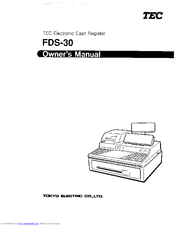 TEC TEC FDS-30 Owner's Manual