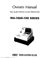 TEC TEC MA-1060-100 Series Owner's Manual