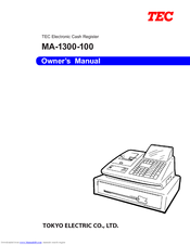 TEC TEC MA-1300-100 Owner's Manual