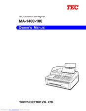 Tec TEC MA-1400 Owner's Manual
