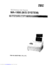 TEC MA-1900S Owner's Manual