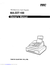 TEC TEC MA-227 Owner's Manual