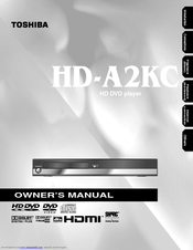 Toshiba HD-A2KC Owner's Manual