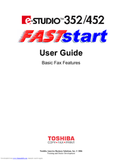 Toshiba 352/452 User Manual