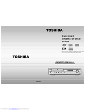 Toshiba SD-43HK Owner's Manual