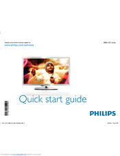 Philips Econova 46PFL6806T Quick Start Manual