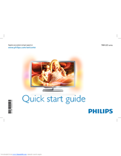 Philips 47PFL7656T/12 Quick Start Manual
