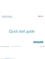 Philips 32PFL3007H Quick Start Manual