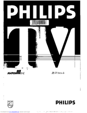 Philips 29PT822B/12 User Manual
