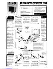 Philips 27PT81S Quick Use And Installation Manual