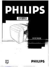 Philips 21TCDI30 User Manual