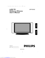 Philips 20PF1000/62 Quick Start Manual
