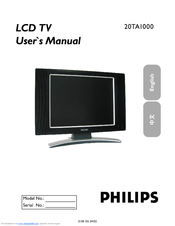 Philips 20TA1000/93 User Manual