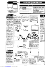 Philips/Magnavox 7P6041C Set-Up And Quick Use Manual