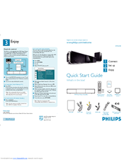 Philips HTS6100X/78 Quick Start Manual