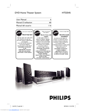 Philips HTS3545 User Manual