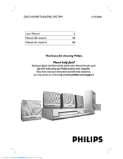Philips HTS3090 User Manual