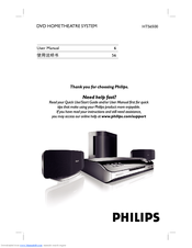 Philips HTS6500/93 User Manual
