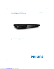 Philips DVP3850G/05 User Manual