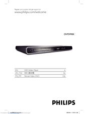 Philips DVP5990K Quick Start Manual