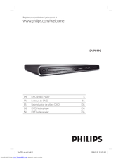 Philips DVP5990/05 User Manual