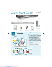 Philips DVP5140K/03 Quick Start Manual