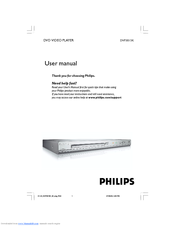 Philips DVP3015K/93 User Manual