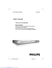 Philips DVP3026K/98 User Manual