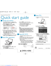 Philips PET737/12 Quick Start Manual