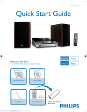 Philips MCM177/05 Quick Start Manual
