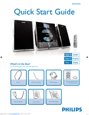 Philips MCM239/12 Quick Start Manual