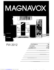 Magnavox Magnavox FW 2012 User Manual