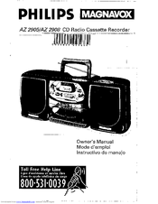 Philips/Magnavox AZ 2908 Owner's Manual