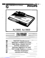Philips AJ3800 User Manual