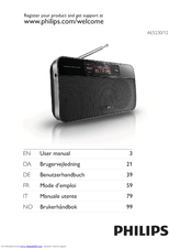 Philips AE5212 User Manual