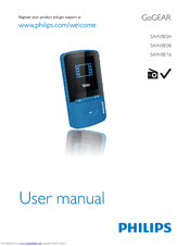 Philips SA4VBE04KF/12 User Manual