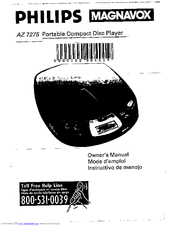 Philips/Magnavox AZ7275/05 Owner's Manual