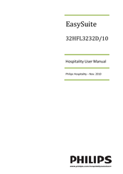 Philips EasySuite 32HFL3232D/10 User Manual