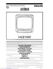 Philips 14CE1000 User Manual