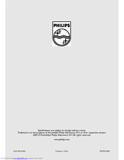 Philips SBCSC465/16C Quick Start Manual