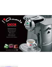 Gaggia 10001291 Operating Instructions Manual