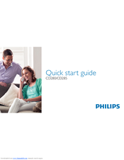 Philips CD2852W/DE Quick Start Manual