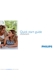 Philips CD2754S/22 Quick Start Manual